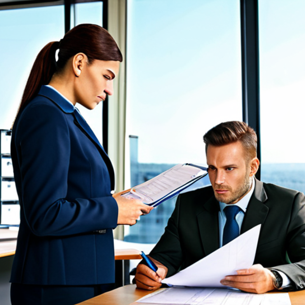 산업안전기사와 근로자 건강관리 - Risk Assessment**
"A team of professionals in a modern office setting, reviewing safety documents a...