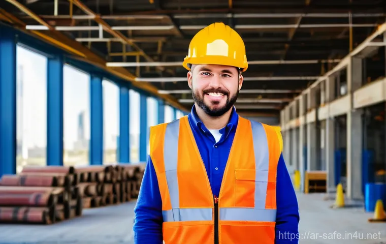 산업안전 분야 이직 성공 사례 - **Prompt:** A vibrant and bustling modern industrial facility or a high-tech office environment in a... 산업안전 분야 이직 성공 사례 - **Prompt:** A vibrant and bustling modern industrial facility or a high-tech office environment in a...