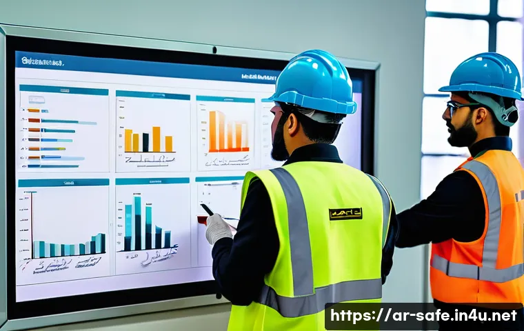 산업안전분야 신입사원 교육 프로그램 - A detailed scene of a modern industrial safety training session in a Middle Eastern factory setting,...